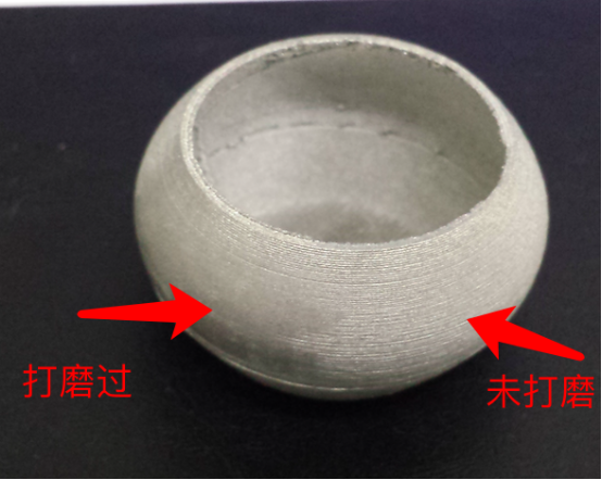 燒結(jié)后3d打印模型對(duì)比